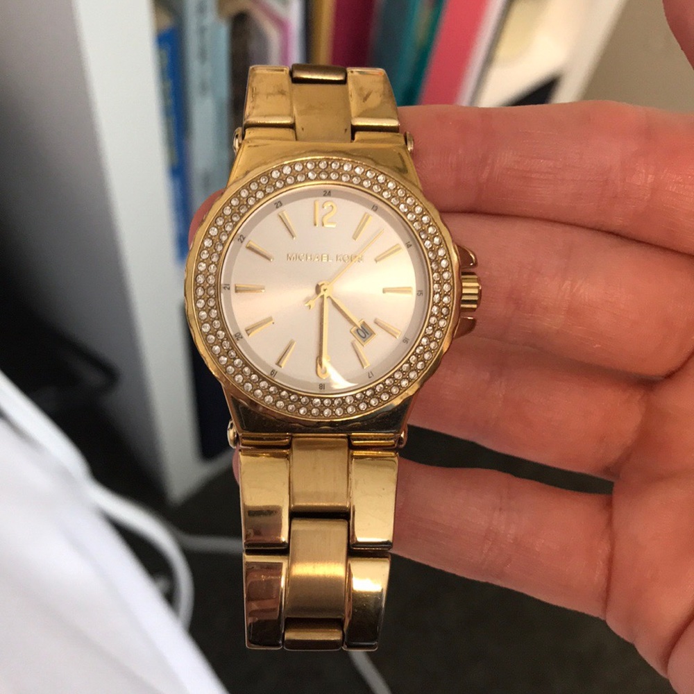 Gold Michael Kors Watch
